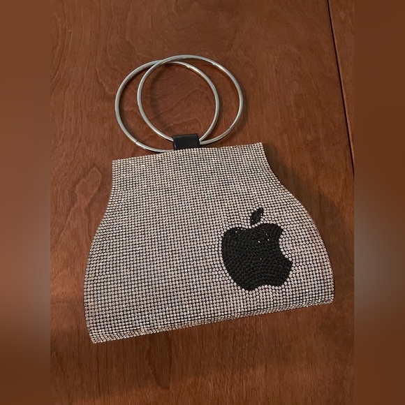 Clutch Purse  Black and Rhinestone - Picture 6 of 6